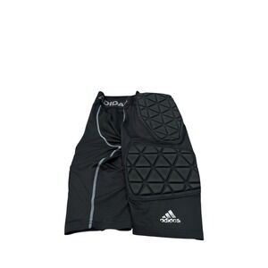 Adidas Shorts Mens Medium Black Padded Athletic Protection Football Soccer